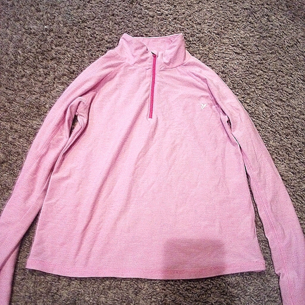 Pink long sleeve shirt